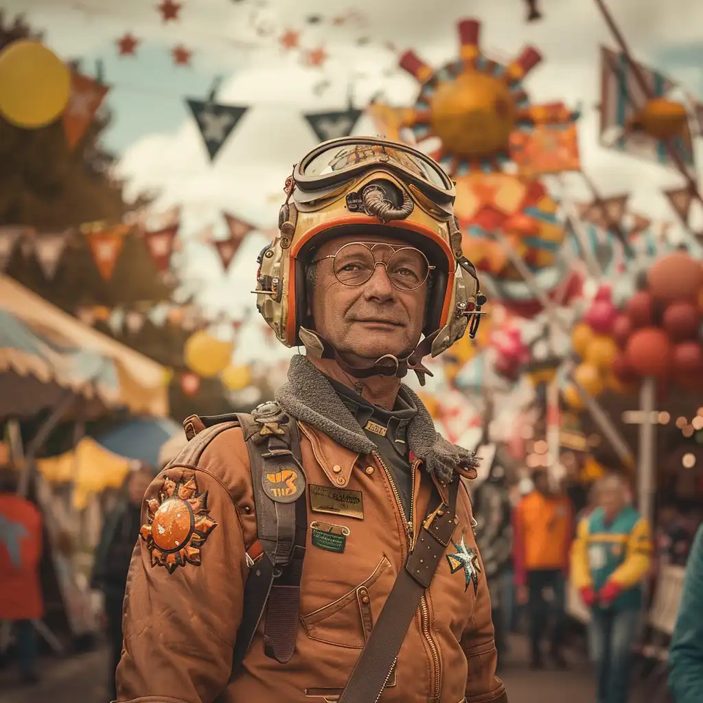 Het perfecte pilotenkostuum voor carnaval